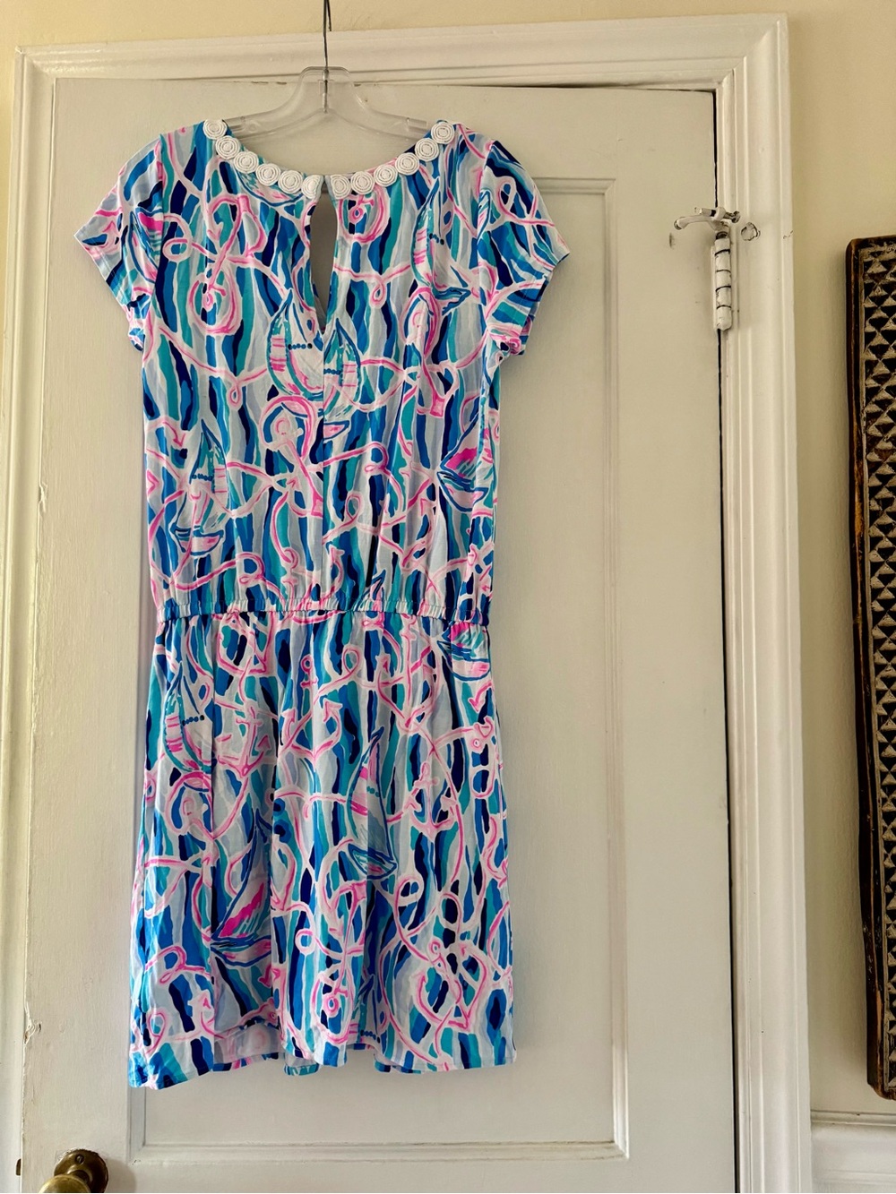 Lilly Pulitzer Reble Romper Dress Nautical Print - Picture 5 of 14